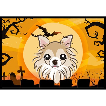 Carolines Treasures Halloween Chihuahua Indoor and Outdoor Mat- 24 x 36 in. BB1809JMAT